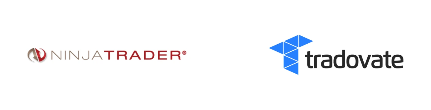 NinjaTrader and Tradovate logos